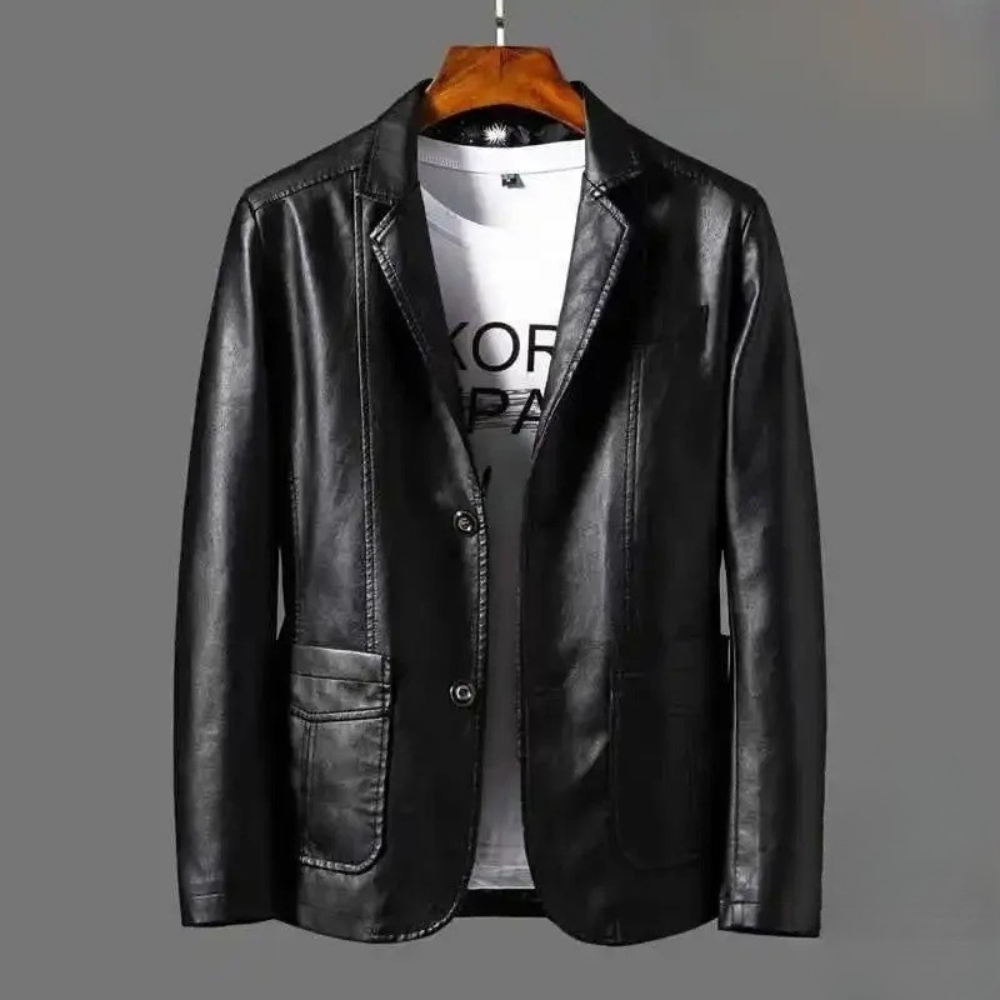 Antoine™ | Veste en cuir haut de gamme | Maya Deauville