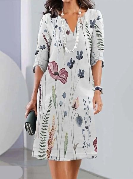 ELEANOR | Robe florale à niveaux | Maya Deauville