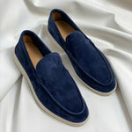 Leo™| Élégants mocassins en cuir suédé | Maya Deauville