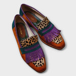 Fallon™ | Mocassin Marron Léopard | Maya Deauville