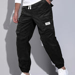 Rossi Roma™ | Pantalon cargo en velours côtelé | Maya Deauville