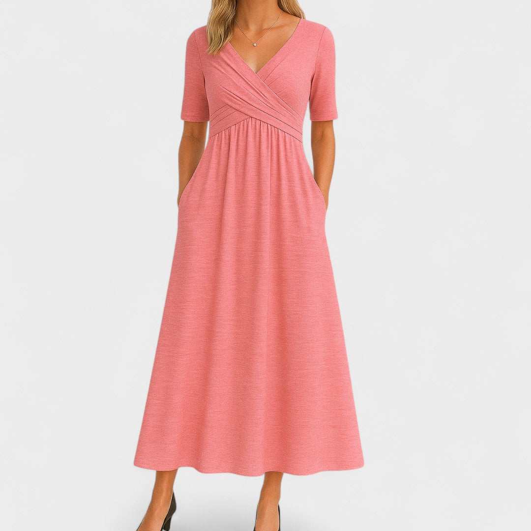 IDA | Robe midi élégante | Maya Deauville