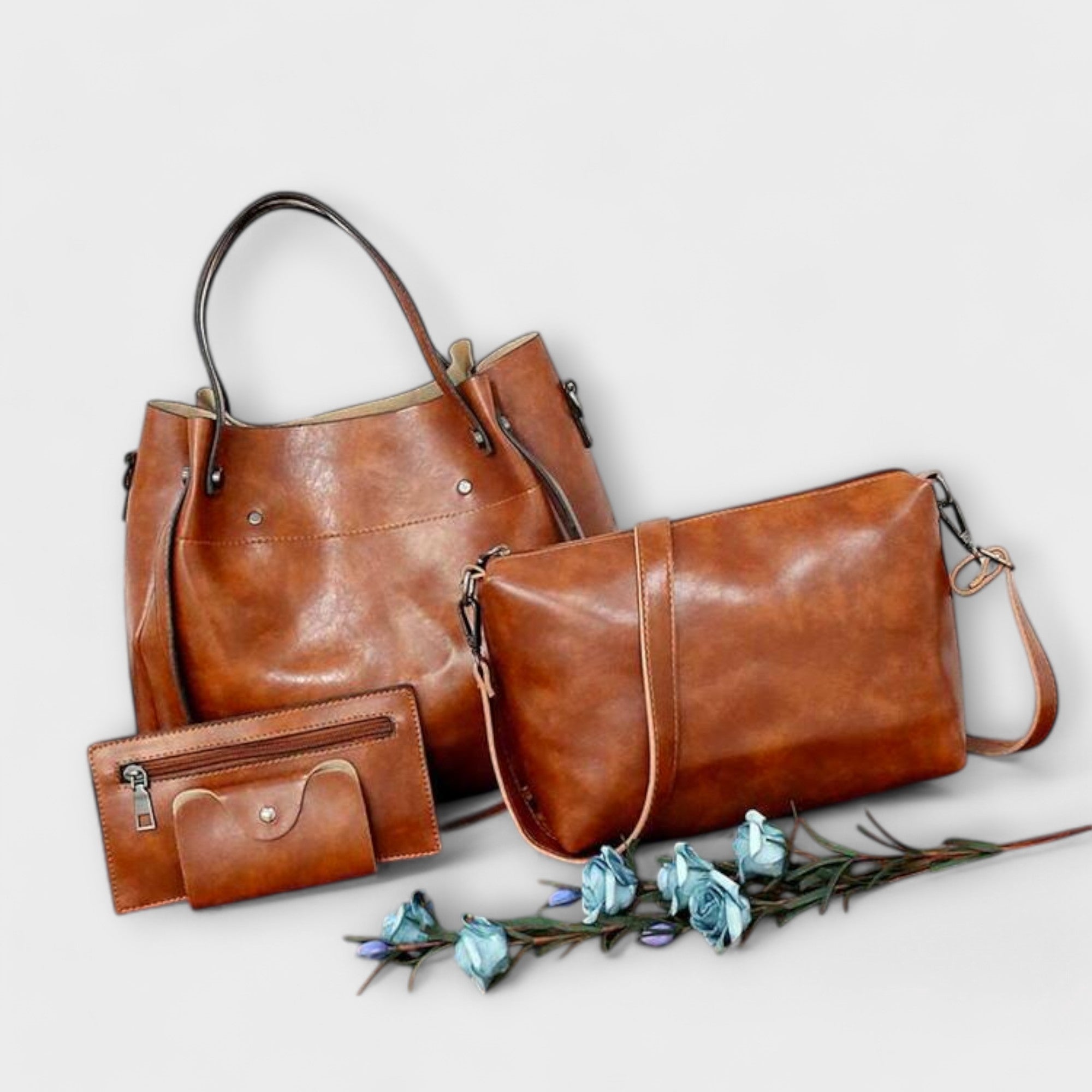 Azura | Ensemble de sacs vintage de 4 pièces | Maya Deauville