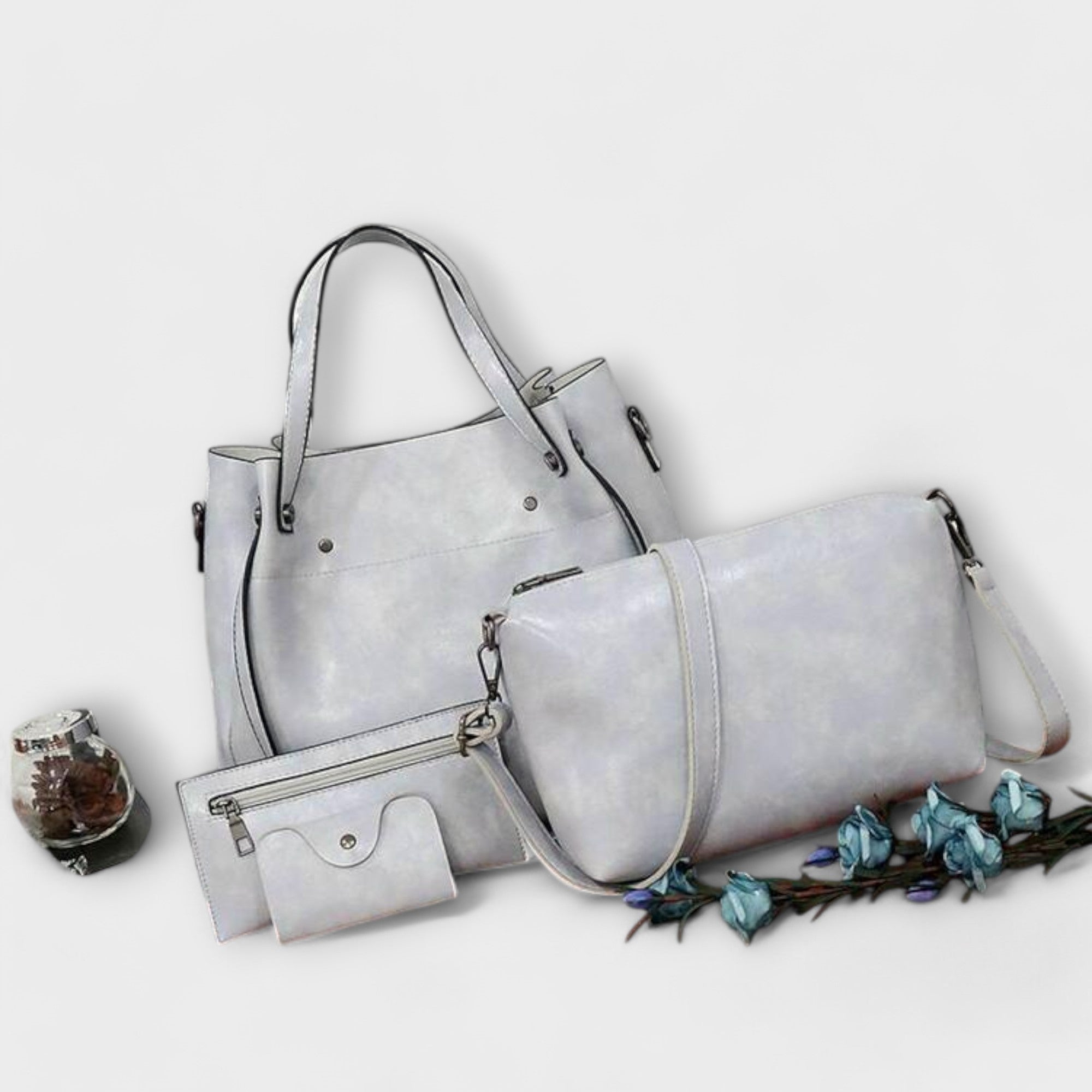 Azura | Ensemble de sacs vintage de 4 pièces | Maya Deauville