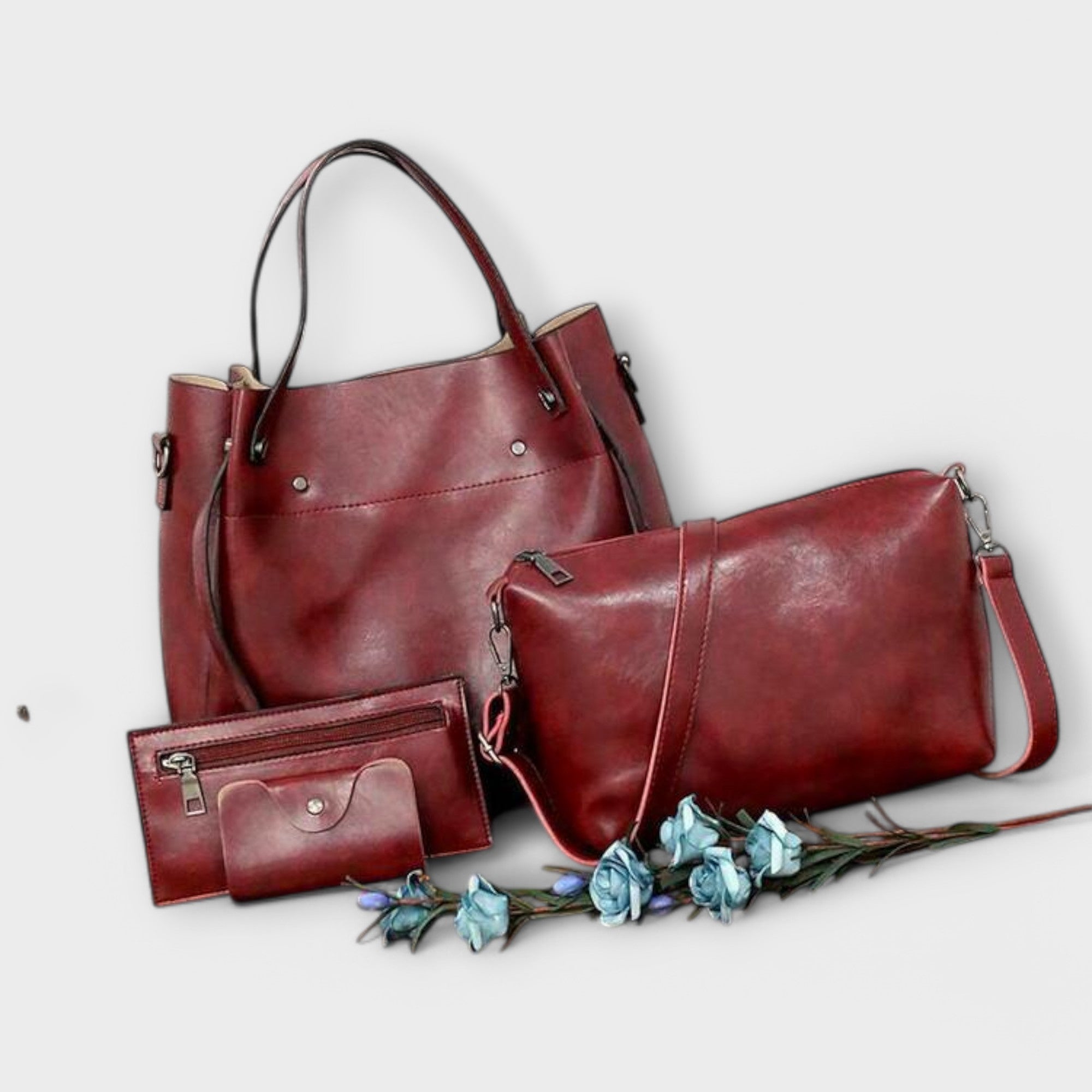 Azura | Ensemble de sacs vintage de 4 pièces | Maya Deauville