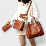 Azura | Ensemble de sacs vintage de 4 pièces | Maya Deauville