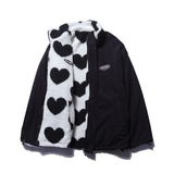 Océane™ | Manteau Réversible Cœur | Collection Exclusive | Maya Deauville