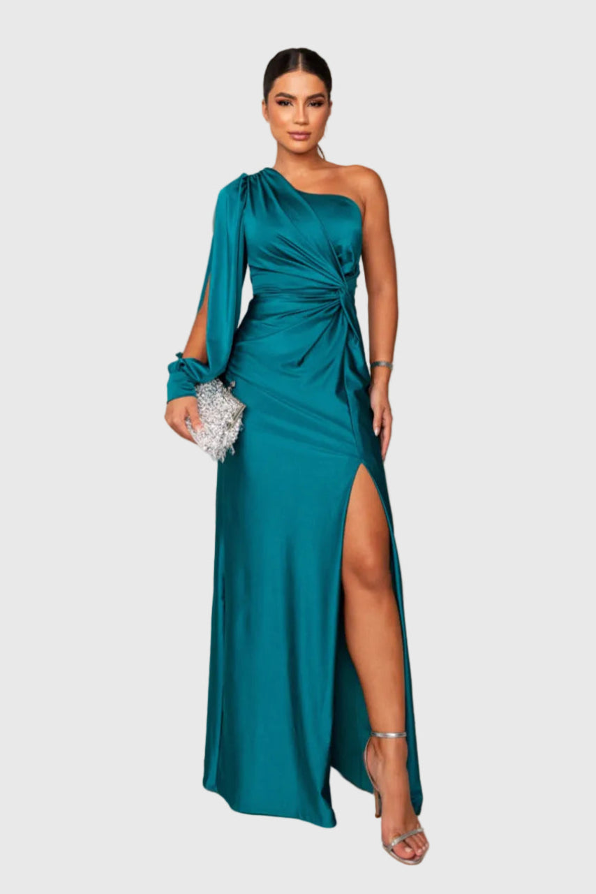 Melyssa | Robe de Soirée Maxi Élégante et Flottante | Maya Deauville