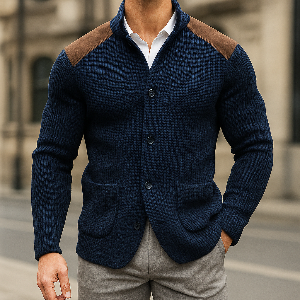 Dieter™ | Blazer en maille structurée | Maya Deauville