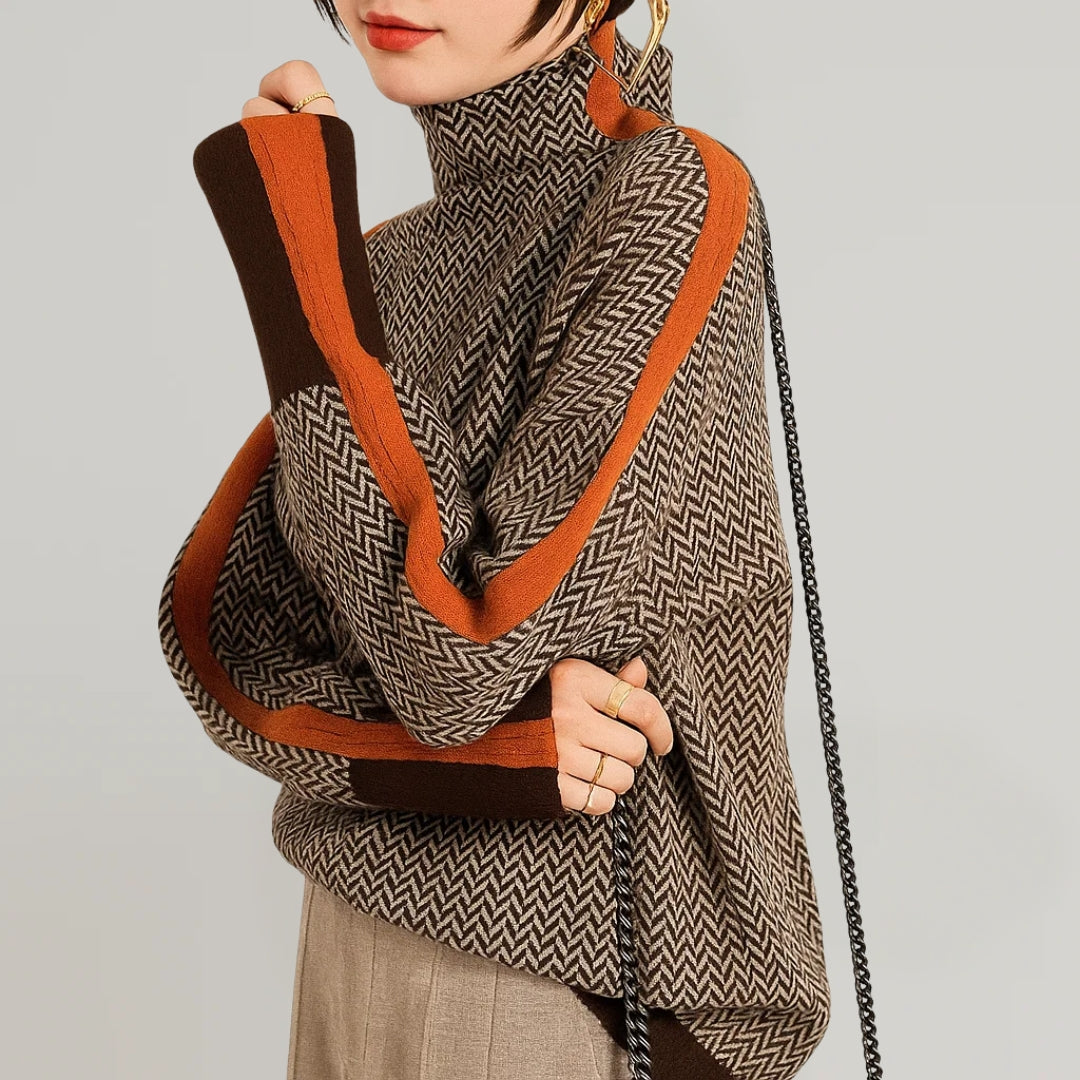 Alice™ | Pull à col montant | Maya Deauville