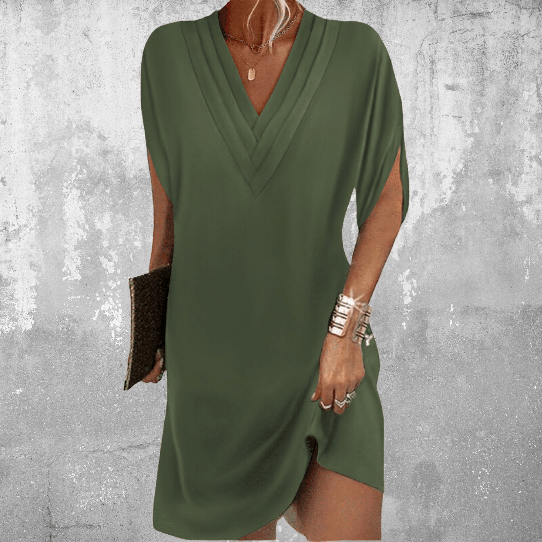 Minetta | Robe Élégante Couverte du Ventre | Maya Deauville