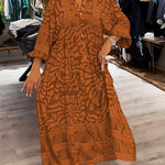 Carmilla | Robe Imprimée Vibrante | Maya Deauville