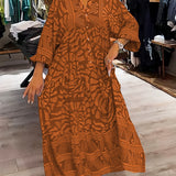 Carmilla | Robe Imprimée Vibrante | Maya Deauville