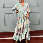 Florentina | Robe Imprimée Élégante | Maya Deauville