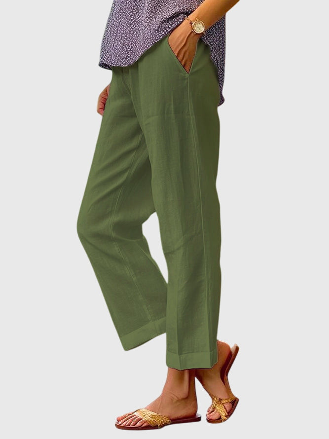 Elaine™ | Pantalons Élégants pour Femme | Maya Deauville