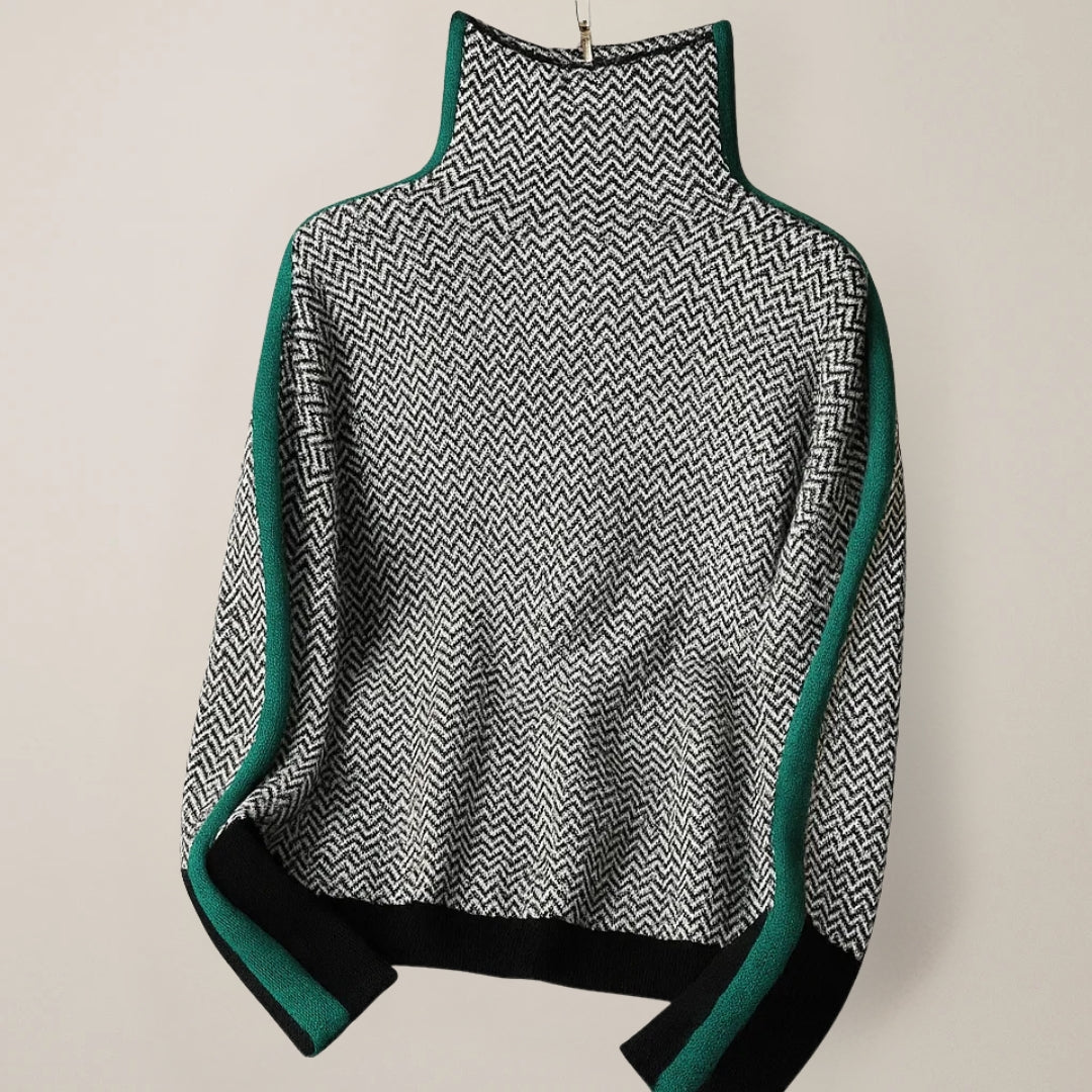 Alice™ | Pull à col montant | Maya Deauville