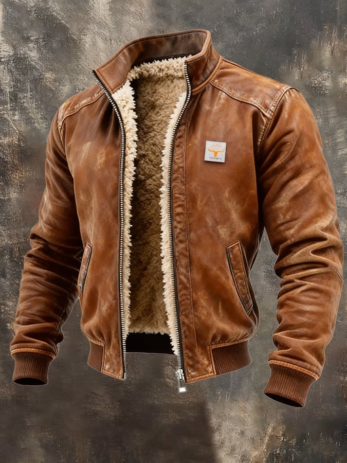 Noah™ | Veste en cuir thermique | Maya Deauville