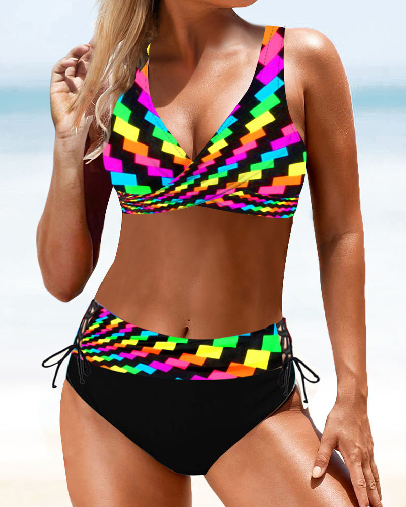 Eva – Bikini colorée et joyeuse | Maya Deauville