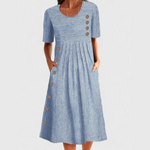 JARNA | Robe midi rayée | Maya Deauville