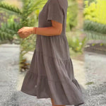 Bexley | Robe d’été décontractée à col en V | Maya Deauville