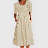 JARNA | Robe midi rayée | Maya Deauville