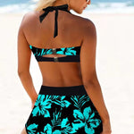 Sherrie – Maillot de bain taille haute à imprimé floral | Maya Deauville