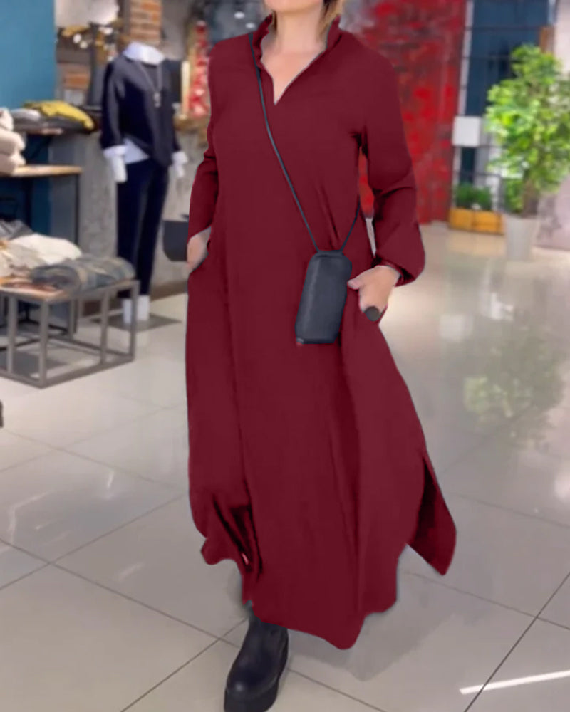 Sylvie | Robe longue ample | Maya Deauville
