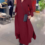 Sylvie | Robe longue ample | Maya Deauville