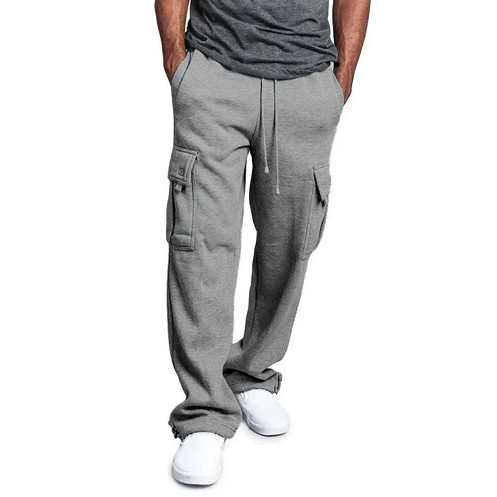 Kenia Blanco™ | Pantalon cargo en polaire pour homme | Maya Deauville