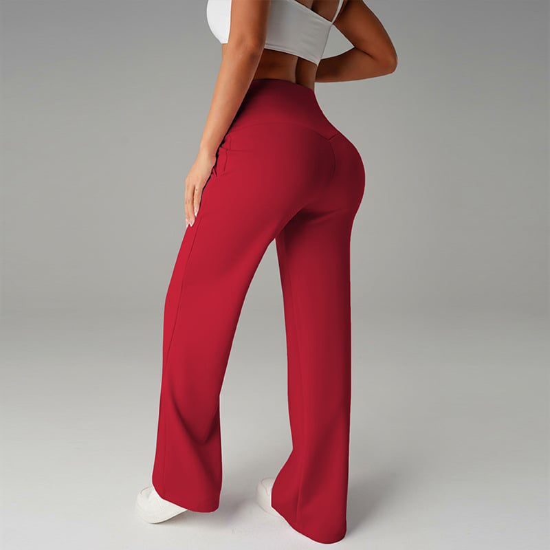 Florence™ — Pantalon large taille haute confortable | Maya Deauville