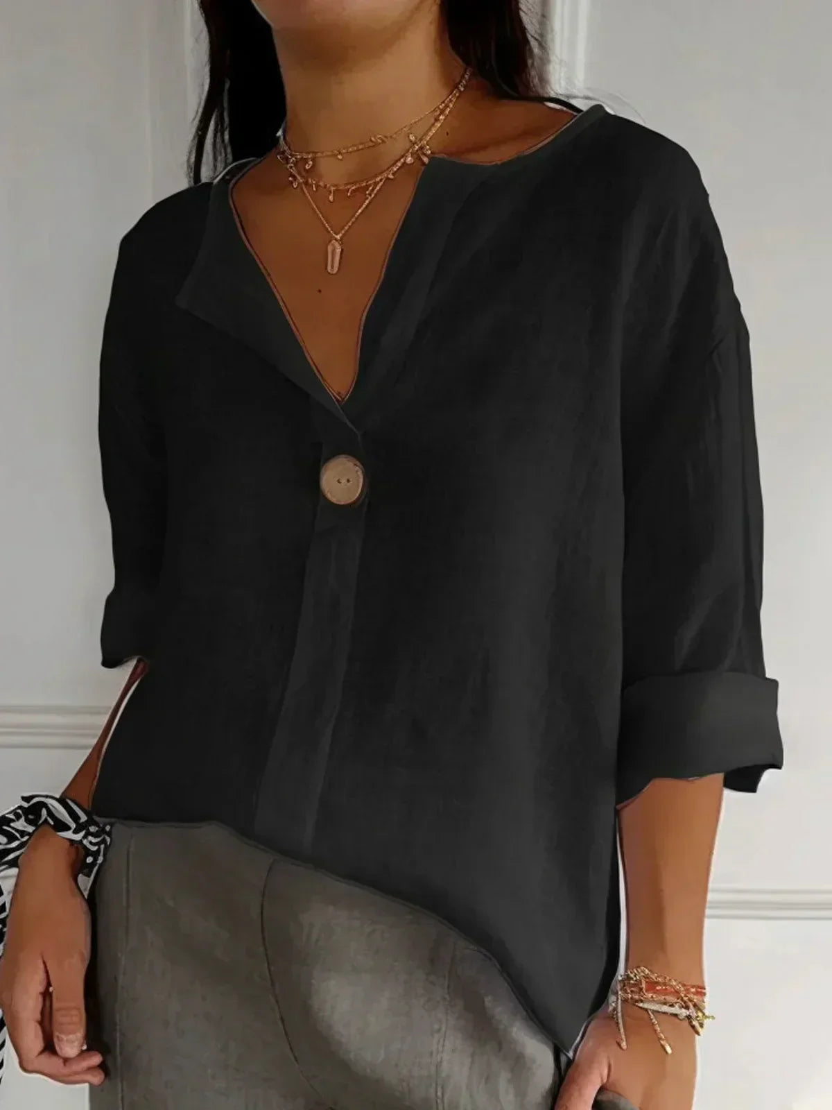 Charlize™ | Blouse Élégante et Confortable | Maya Deauville