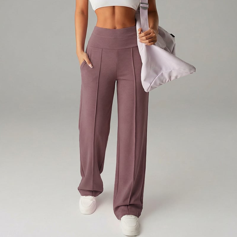 Florence™ — Pantalon large taille haute confortable | Maya Deauville