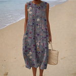 Robe d’Été Confortable Sans Manches | Maya Deauville