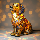 Figurine Lily, Golden Retriever lumineux