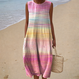 Robe d’Été Confortable Sans Manches | Maya Deauville