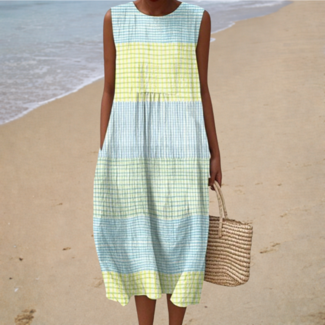 Robe d’Été Confortable Sans Manches | Maya Deauville