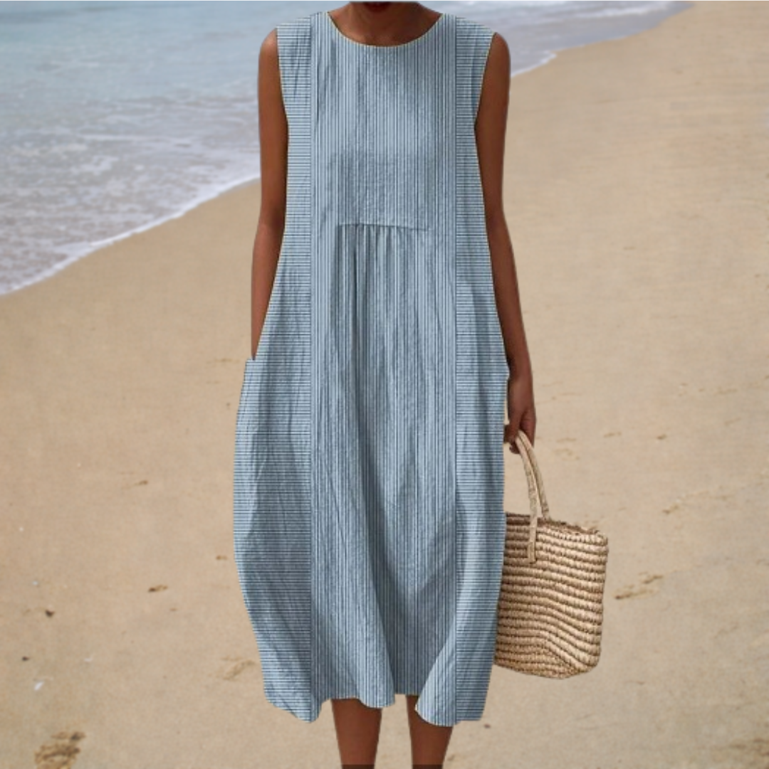 Robe d’Été Confortable Sans Manches | Maya Deauville