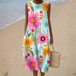 Robe d’Été Confortable Sans Manches | Maya Deauville