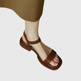 Kaia | Sandales en cuir orthopédique | Maya Deauville
