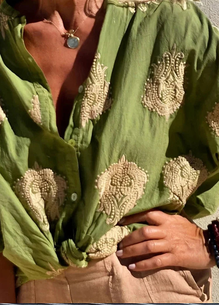 Noémie™ | Blouse Bohème de Luxe | Maya Deauville