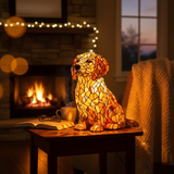 Figurine Lily, Golden Retriever lumineux