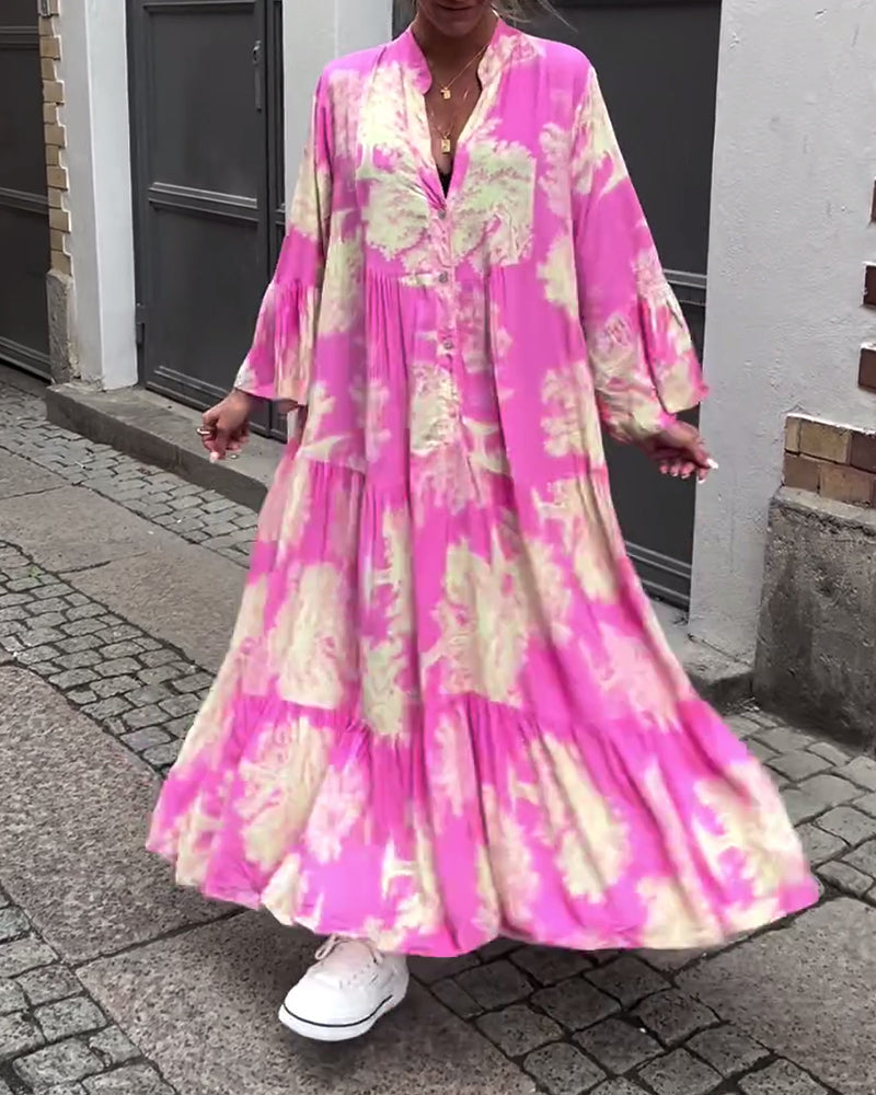 Ophelia | Robe Longue Fluide | Maya Deauville