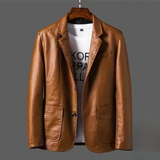 Antoine™ | Veste en cuir haut de gamme | Maya Deauville