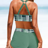 Janette™ | Bikini côtelé taille haute | Maya Deauville