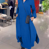 Sylvie | Robe longue ample | Maya Deauville