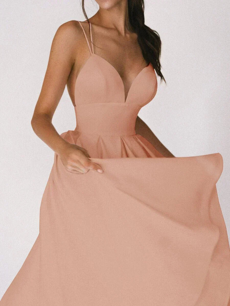 Elara | Robe Minimaliste Élégante | Maya Deauville