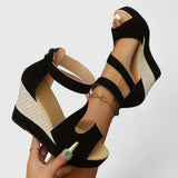 Aviana | Sandales Orthopédiques à Talon Wedge | Maya Deauville