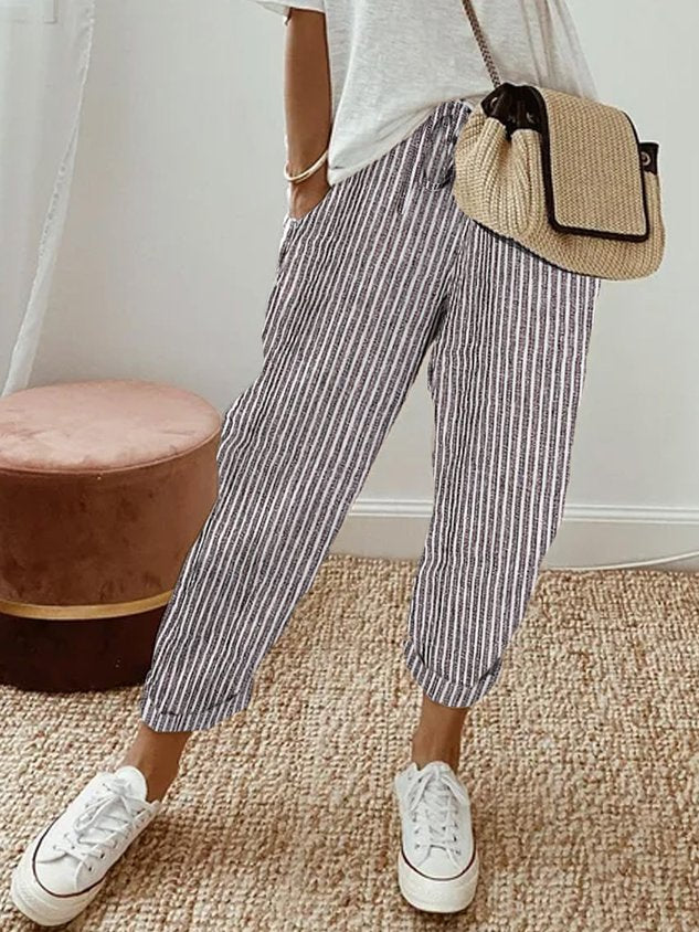 Pantalon Fluide Confort Élégant | Maya Deauville
