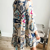 Veronique | Robe Tunique Bohémienne | Maya Deauville