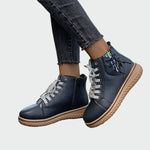 Bottines orthopédiques en cuir à la cheville | Maya Deauville